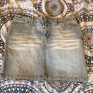 Jean skirt never worn!!!